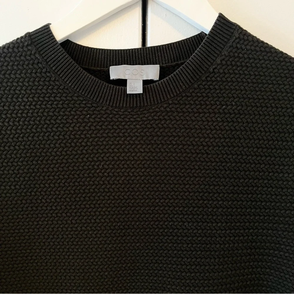 COS Textured Crewneck Sweater - Picture 1 of 5